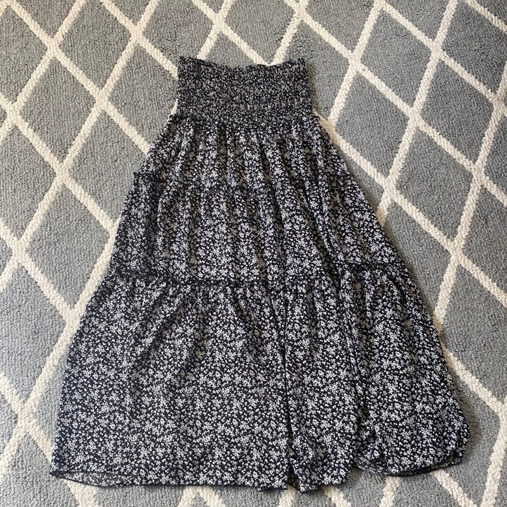 Ooh La La She She Black and White Long Skirt